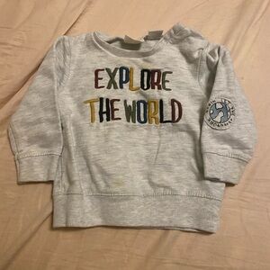 Zara 9-12m sweatshirt